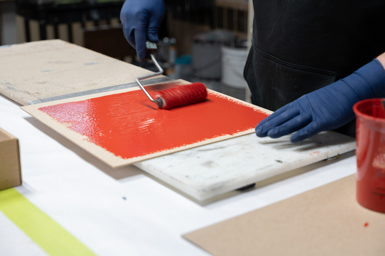 flooring sample presentation materials