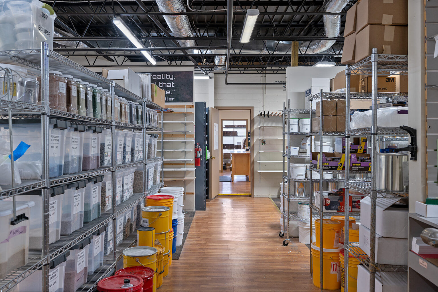 Samples Center industrial flooring samples